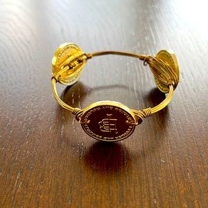 Bourbon & Boweties Coin bangle bracelet